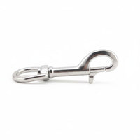 Single End Swivel Hook Rust-Proof Swivel Eye Bolt Snap Heavy Duty for Pet Leash, Keychain, Boating