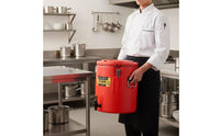 Stainless Steel Thermal Barrel Portable Hot and Cold Thermal Container Insulated Beverage Dispenser Sturdy Construction