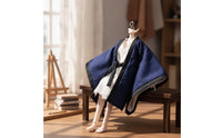 Doll Robe Layered Doll Robe with Sash Loose-Fit Clothing for BJD Owners