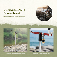 Adjustable Fixed Stainless Mount for Boats