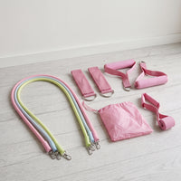 Resistance Band Set with Door Anchor for Yoga, Pilates, and Strength Training