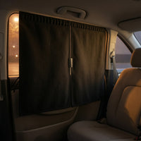 Shading Car Divider Curtain Light-Blocking Car Privacy Curtain Soft-Textured Sun Protection for Campers