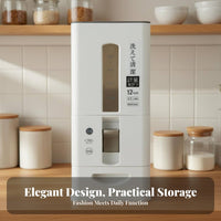 Rice Dispenser Moisture-Resistant Closure Ed Rice Storage Container Grain Storage Container Food-Grade Material Airtight