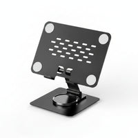 Desktop Stand Foldable Stand with Rotating Base Multi-Angle for Students, Home Office