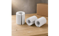 12 Pieces Curtain Rod Spacer Clip Easy Install Foam Curtain Rod Clip No Snagging Window Hanging Hardware
