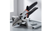 Adjustable Trim Cutter with Angle Guide Accurate Miter Shears Comfortable Grip Multi Angle Cutter Precision for Diyers, Carpenters, Electricians, Home Improvement, Woodworking, Workshop
