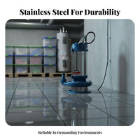 Stainless Steel Immersible Pump Full Copper Coil Engine High Height Capability Irrigation Pump Fluid Handling Equipment Quiet