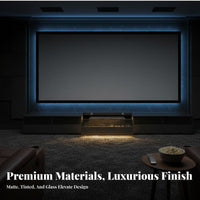 TV Cabinet Single-Intelligent Display Device Cabinet Cable Management System Electric Retractable Media Console for Home Theater Enthusiasts