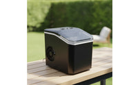 Countertop Ice Maker Compact Ice Maker with Translucent Lid Portable Appliance for Kitchen, Break Room, Cafe