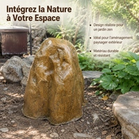 decorative faux rock