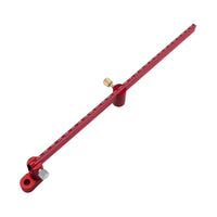 Aluminum Alloy Woodworking Compass Central Point Base Circle-Drawing Ruler Straight Measuring Arm Circle Drawing Ruler Adjustable Knob