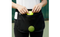 Ball Bag with Mesh Panel Handsunrestricted Ball Bag with Mesh Pocket Sports Gear Pouch with Waist Strap Zippered for Coaches
