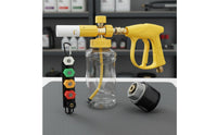 1/4 Inch Quick Connect High Pressure Foam Cannon Wide Mouth Bottle Pressure Washer Foam Cannon Heavy Duty Construction