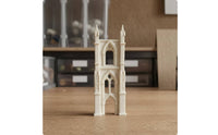 Miniature Gothic Arch Arched Openings Gothic Arch Backdrop Pointed Tapered Tips for Dollhouse, Diorama