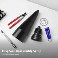 Drive Axle Boot Kit Heavy Duty CR Rubber Long Lasting for Commuters