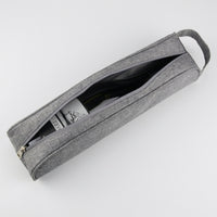 Insulated Gift Bag for Alcoholic Beverages, Cool Bag for Travel and Picnics, Single Bottle Bag with Sturdy Handles