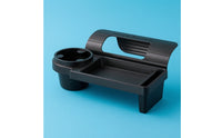 Car Window Organizer with Cup Holder No Drilling for Road Trips, Drivers