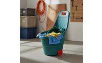 Lightweight Garden Tool Organizer Carrier Rolling Tool Carry Carrier Large Capacity for Shopping