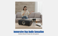 Karaoke Machine, All-in-One Home KTV System, Family Speaker Set, HDMI