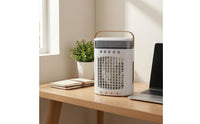 Desktop Humidifying Fan Humidifying Mini Air Chiller Portable Small Appliance for Desk