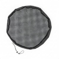 Leaf Guard Elastic Mesh Lid Secure Fit Mesh Container Cover for Rain Barrel Top