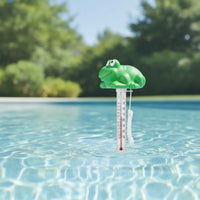 Frog Pool Thermometer Floating Pool Thermometer with Rope Preciso for Spas