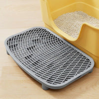 Cat Litter Mat with Double Layer Sifting, Cat Toilet Control Sand Tray, Four Seasons Universal Indoor Use Litter Control Mat 142