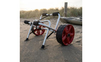 Kayak Trolley Cart Foldable Surfboard Trolley Cart Wheeled for Beach Transport