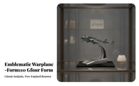1:100 Fighter Model Boxed Presentation 1:100 Fighter Plane Model Alloy