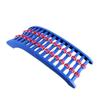 Textured Arched Back Stretcher Orthopedic Back Stretcher with Slats Lightweight Compact for Office Workers