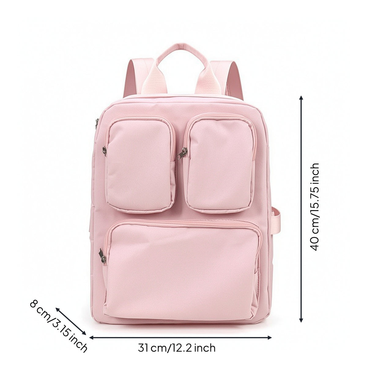 Tourist Satchel Bag with Attachment Detachable Suitcase Hanging Bag Multi Compartment Organizer with Storage Pockets for Journeyers, Commuting