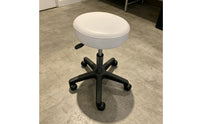 Height Adjustable Swivel Stool Stitched Border Home Seating
