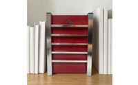 Steel Savings Bank Small Lockable Change Bank Heavy Duty Savings Box with Lock for Home, Desk