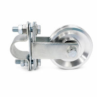 Grooved Wheel Clamp Pulley Bracket Horizontal Arm Lat Pulldown Pulley Compact Fitness Equipment