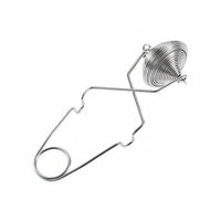 Stainless Steel Powder Sieve Rust-Resistant Powdered Sugar Shaker Easy to Use Frosting Sugar Shaker for Tea Serving