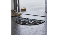 Hollow Dragonfly Door Mat Outdoor Use Dragonfly Door Mat Easy to Polished Metal Doormat for Garden