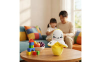 Interactive Music Stuffed Toy Soft Interactive Toy with Touch Sensors Huggable Singing Stuffed Animal for Infants