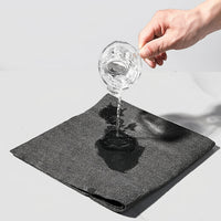 Fuzz and Streak Microfibre Cloth, Absorbent Cleaning Cloth for Glass and Mirrors, Reusable Multi-Surface Cleaning Cloths for Glass Panes