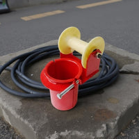 Nylon Wheel Cable Pay-Feed Pulley Metal Body Wire Guide Pulley Tightening Bolt Clamp-on Wire Guide Compact