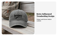 Washed Baseball Cap Universal Design Dad Hat Sun Protection Vintage Design Cap for Photographers, Wanderers, Outdoor, Travel, Summer
