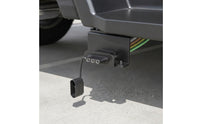 Four Way Flat Trailer Connector Bracket Two-Piece Four Way Trailer Wiring Mounting Bracket Steel for Towing Home Mechanics