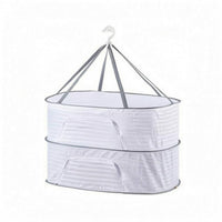 Resistant Foldable Hanging Drying Basket Ventilated Zippered Mesh Drying Basket Lightweight for Outdoor