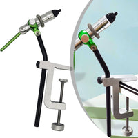 Rotary Fly Tying Vise 360° Rotation Fly Tying Vise Firm Hold Grips with Table Clamp for Hobbyists