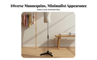 Stable Base children's Clothing Display Mannequin Easy to Assemble Child Mannequin Body Lightweight Child Mannequin Torso Poseable for Retailers, Boutique Owners, Online Sellers, Photo Studio, Craft Display, Bedroom