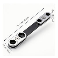 8-in-1 Wrench Double-Ended Multi-Size Wrench Heavy-Duty for Mechanics