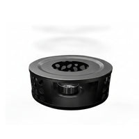 Ventilated Stainless Steel Teapot Warmer Round Stainless Steel Tea Warmer Low-Silhouette Tableware Accessory Sturdy
