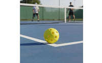 Consistent Rebound Outdoor Pickleball Stable Flight Indoor Pickleball Long-Lasting Holey Practice Ball Lightweight for Athletes, Beginners, Students, Training, Competition