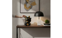 Welcoming Cat Classic Resin Auspicious Cat Cute Ornament for Desktop