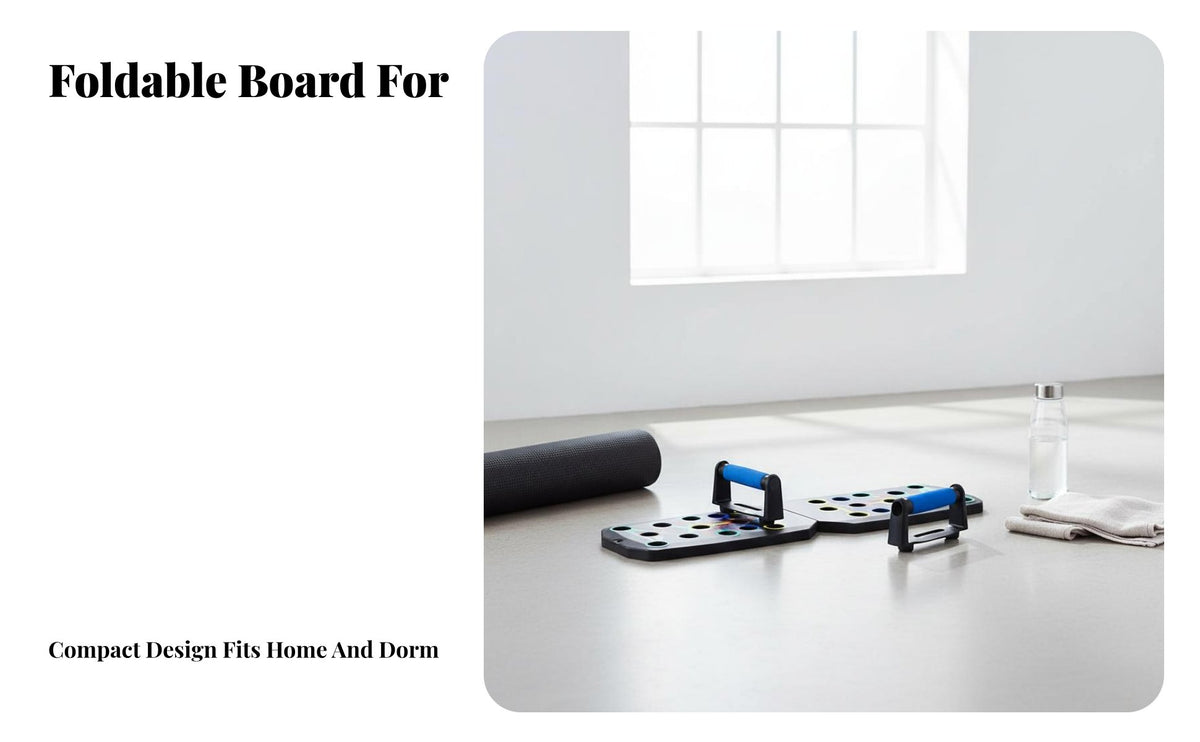 Press-up Board Non-Slip Handles Multi-Functional Pushup System Color-Coded Training Board Portable Color-Coded Press-up Stand