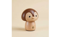 LED Penguin Night Light Compact Penguin Lamp Warm Wooden Night Light Eye-Care for Reading Corner